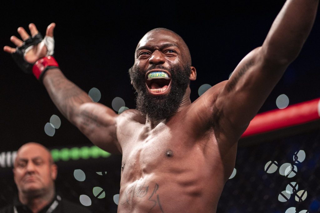 Doumbé — illustration de l'article « L’UFC en France : quand les sports de combat deviennent un miroir de la société »